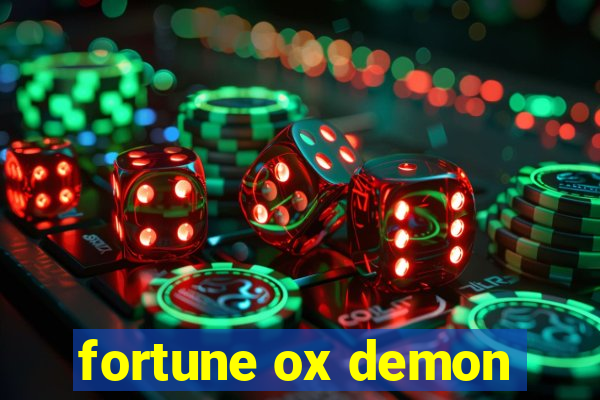 fortune ox demon